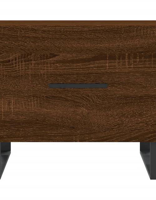 Загрузите изображение в средство просмотра галереи, Măsuță de cafea, stejar maro, 50x50x40 cm, lemn prelucrat Lando - Lando
