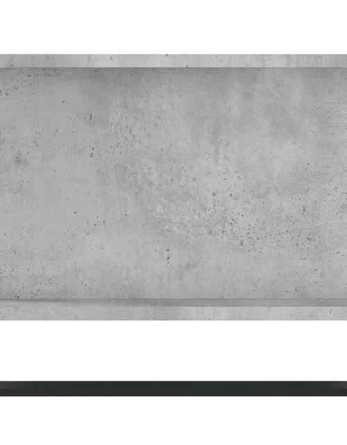 Încărcați imaginea în vizualizatorul Galerie, Măsuță de cafea, gri beton, 90x50x40 cm, lemn prelucrat Lando - Lando
