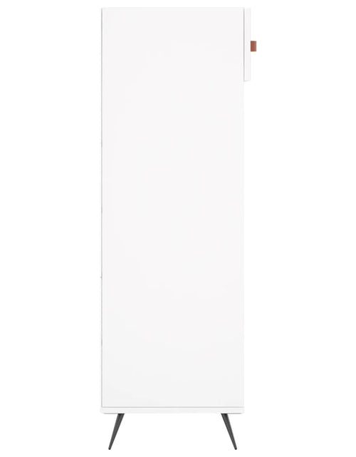 Загрузите изображение в средство просмотра галереи, Pantofar, alb, 60x35x105 cm, lemn compozit - Lando
