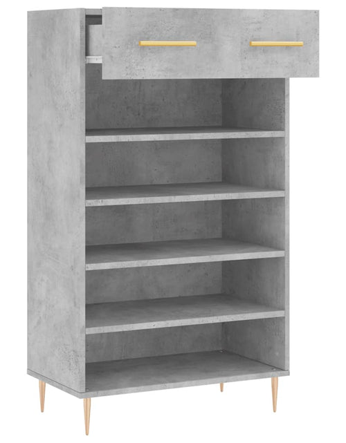 Загрузите изображение в средство просмотра галереи, Pantofar, gri beton, 60x35x105 cm, lemn compozit - Lando
