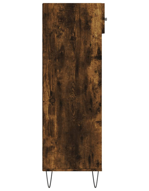 Încărcați imaginea în vizualizatorul Galerie, Pantofar, stejar afumat, 60x35x105 cm, lemn compozit - Lando
