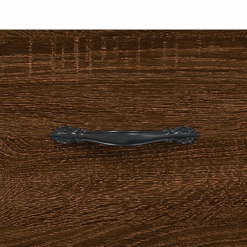 Pantofar, stejar maro, 60x35x105 cm, lemn compozit - Lando