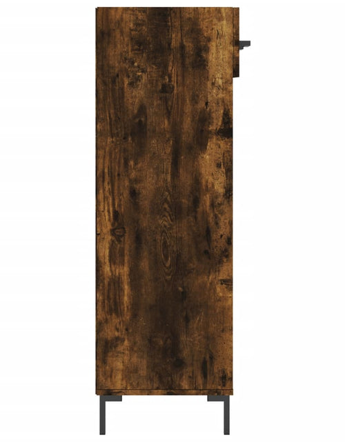 Încărcați imaginea în vizualizatorul Galerie, Pantofar, stejar afumat, 60x35x105 cm, lemn compozit - Lando
