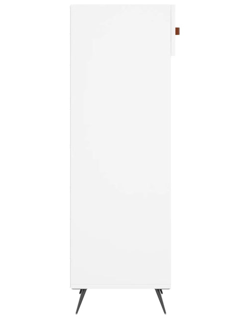 Încărcați imaginea în vizualizatorul Galerie, Pantofar, alb, 30x35x105 cm, lemn compozit - Lando
