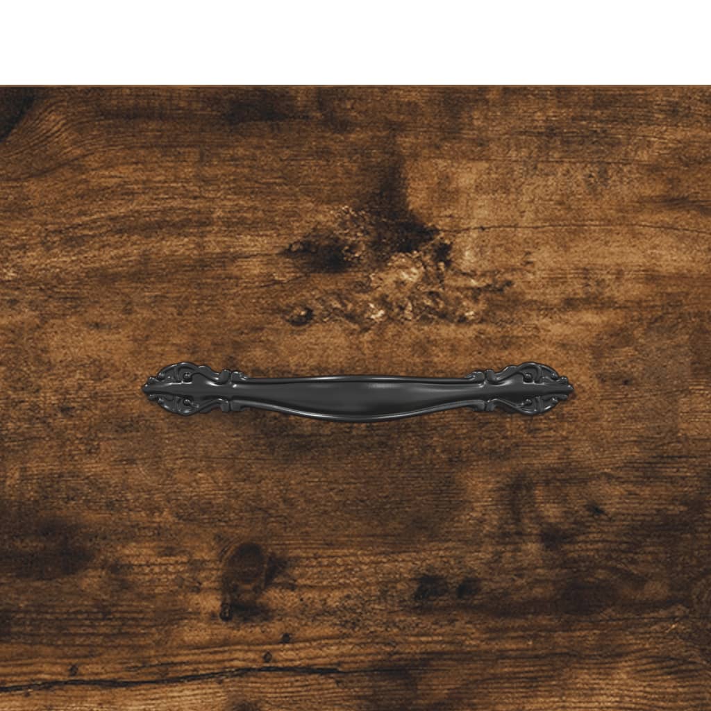 Pantofar, stejar afumat, 30x35x105 cm, lemn compozit - Lando