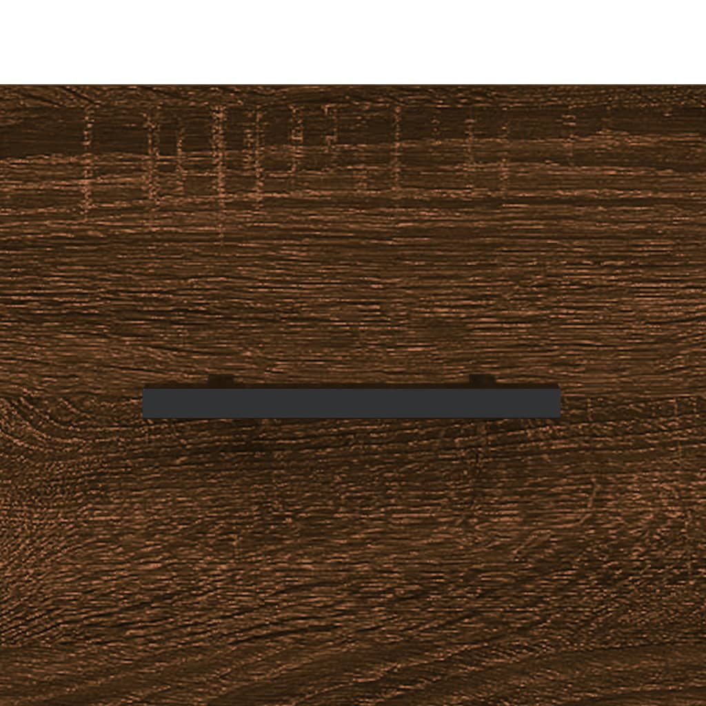 Pantofar, stejar maro, 30x35x105 cm, lemn compozit - Lando