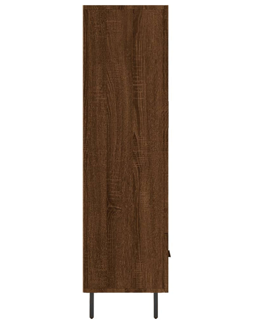 Încărcați imaginea în vizualizatorul Galerie, Dulap înalt, stejar maro, 69,5x31x115 cm, lemn prelucrat Lando - Lando
