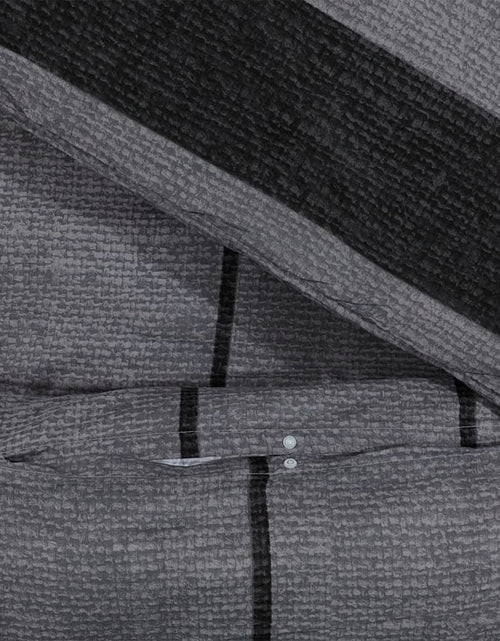 Încărcați imaginea în vizualizatorul Galerie, Set cu husă de pilotă, gri închis, 260x240 cm, bumbac - Lando
