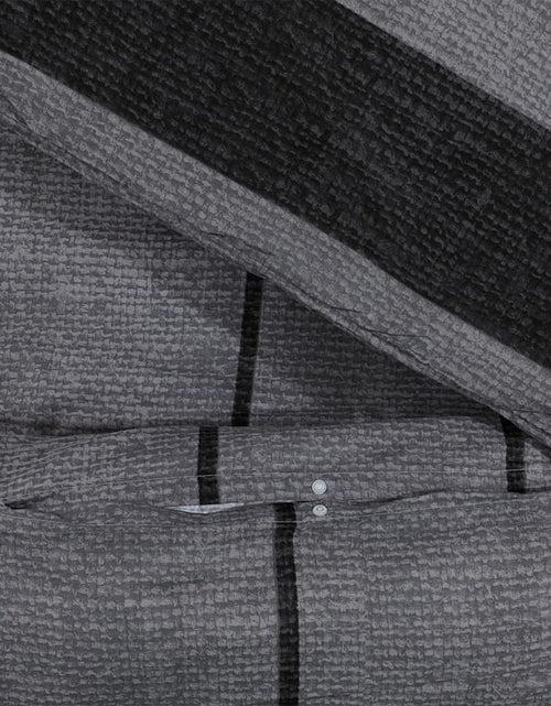 Încărcați imaginea în vizualizatorul Galerie, Set cu husă de pilotă, gri închis, 260x220 cm, bumbac - Lando
