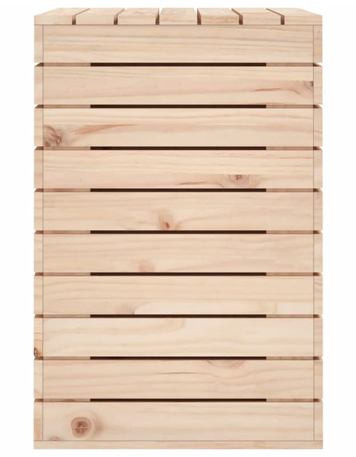 Încărcați imaginea în vizualizatorul Galerie, Coș de rufe, 88,5x44x66 cm, lemn masiv de pin - Lando
