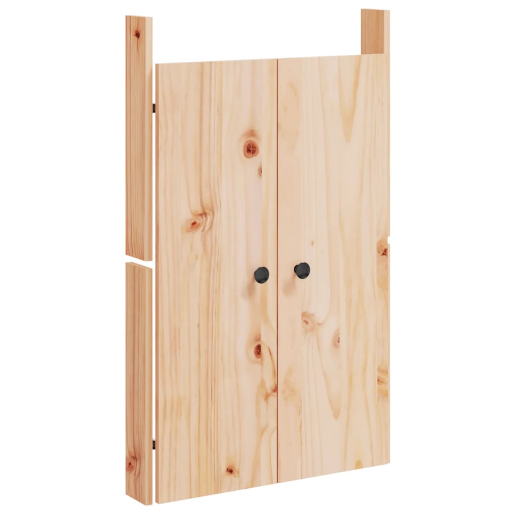 Uși de bucătărie de exterior 2 buc., 50x9x82 cm, lemn masiv pin Lando - Lando