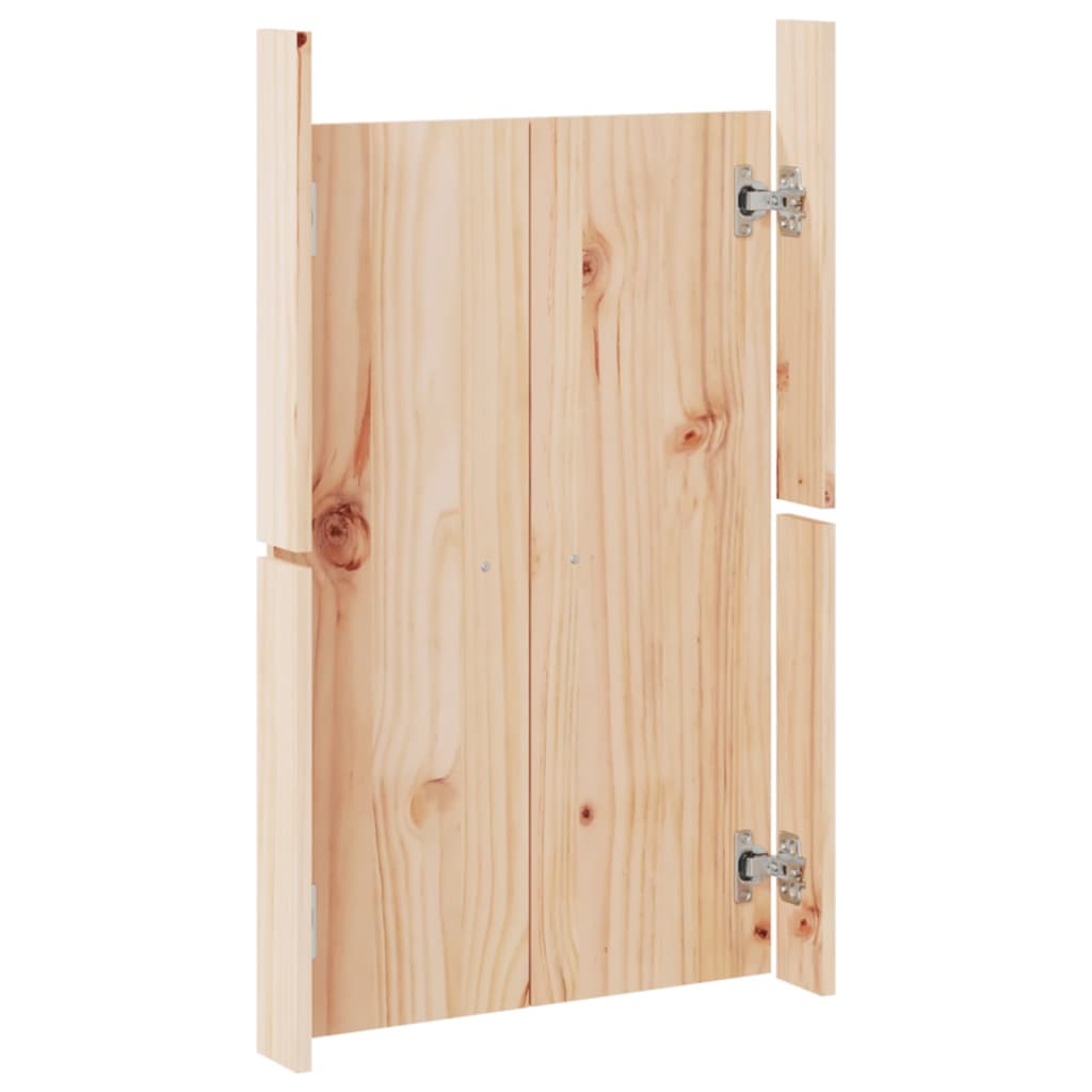 Uși de bucătărie de exterior 2 buc., 50x9x82 cm, lemn masiv pin Lando - Lando