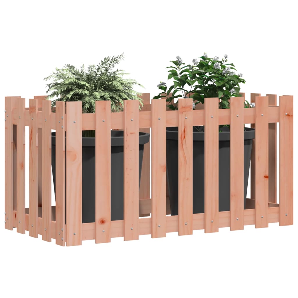 Pat înălțat grădină design gard 100x50x70 cm lemn impregnat pin - Lando
