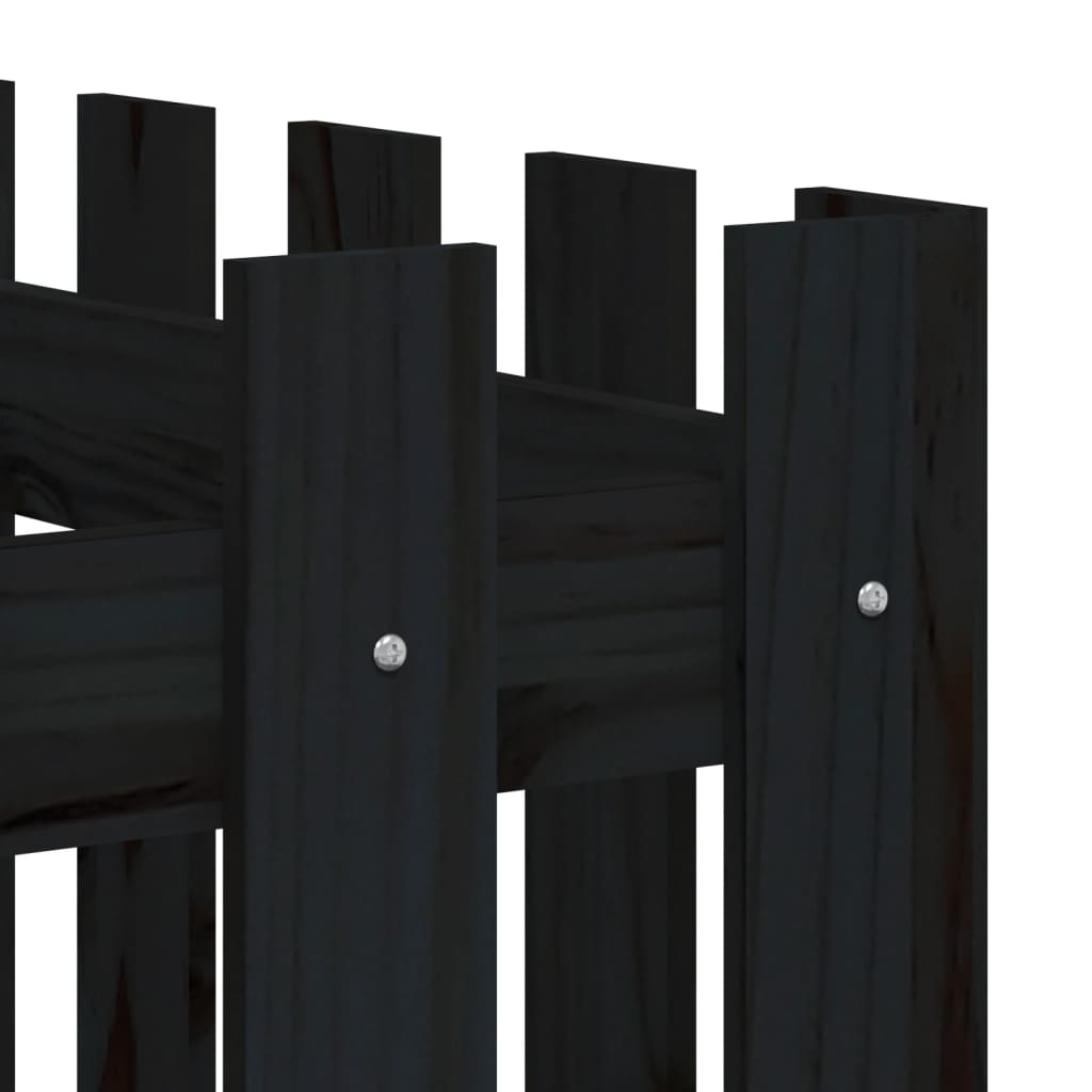Pat înălțat grădină design gard 150x50x70 cm lemn de pin tratat - Lando