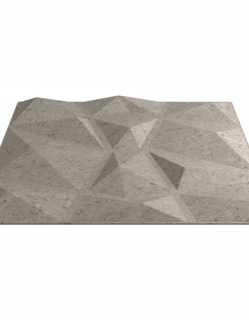 Загрузите изображение в средство просмотра галереи, Panouri de perete 24 buc. beton gri 50x50 cm EPS 6 m² diamant - Lando
