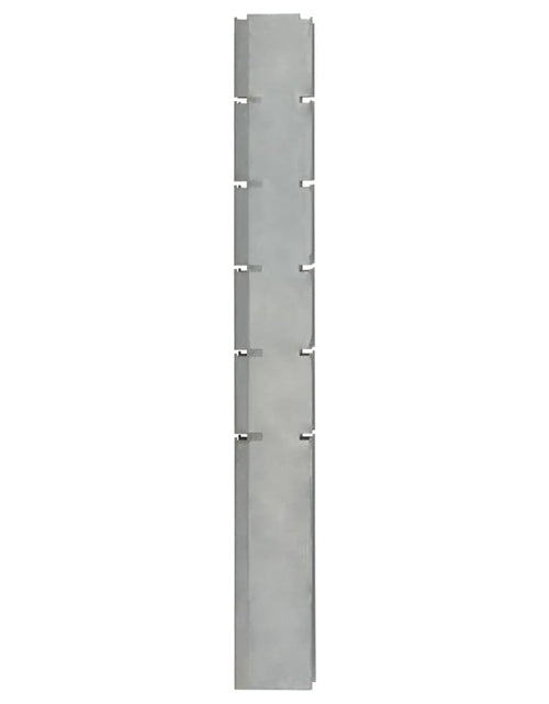 Загрузите изображение в средство просмотра галереи, Stâlpi de gard de grădină 20 buc. argintiu 160 cm oțel Lando - Lando
