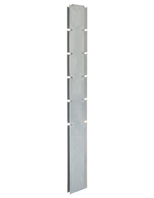Încărcați imaginea în vizualizatorul Galerie, Stâlpi de gard de grădină 30 buc. argintiu 160 cm oțel Lando - Lando
