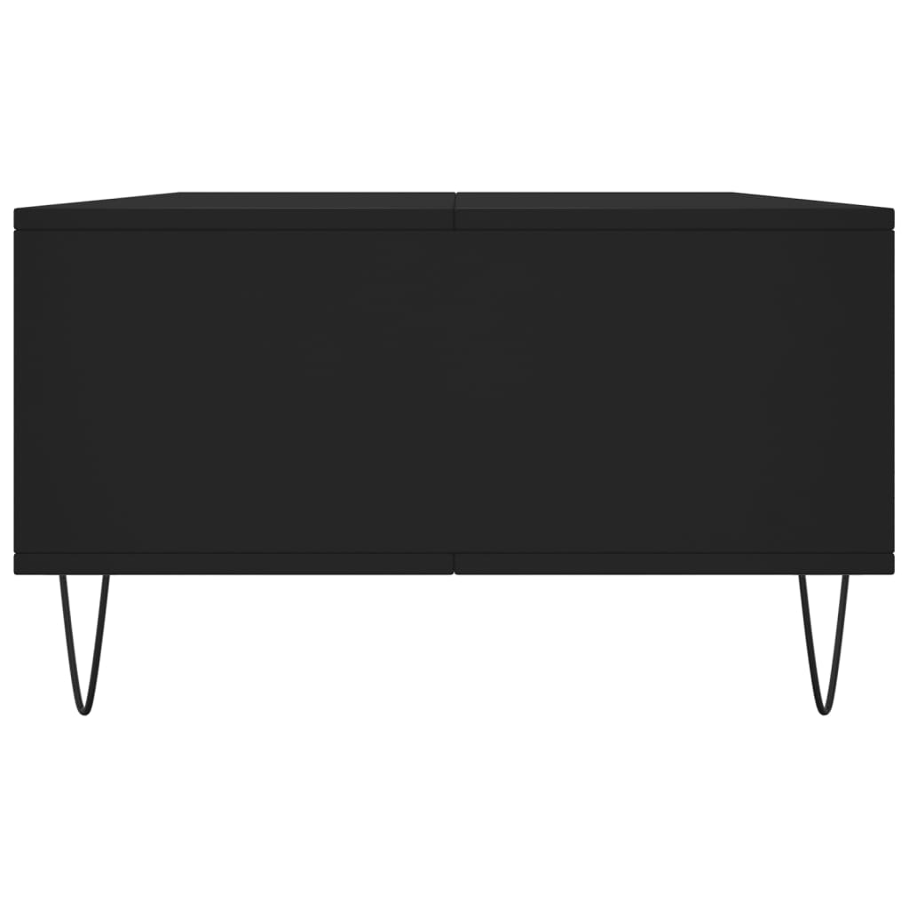 Masă de cafea, negru, 104x60x35 cm, lemn compozit Lando - Lando