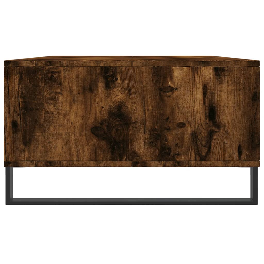Masă de cafea, stejar fumuriu, 104x60x35 cm, lemn compozit Lando - Lando