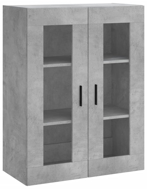 Загрузите изображение в средство просмотра галереи, Dulap cu montaj pe perete, gri beton, 69,5x34x90 cm Lando - Lando
