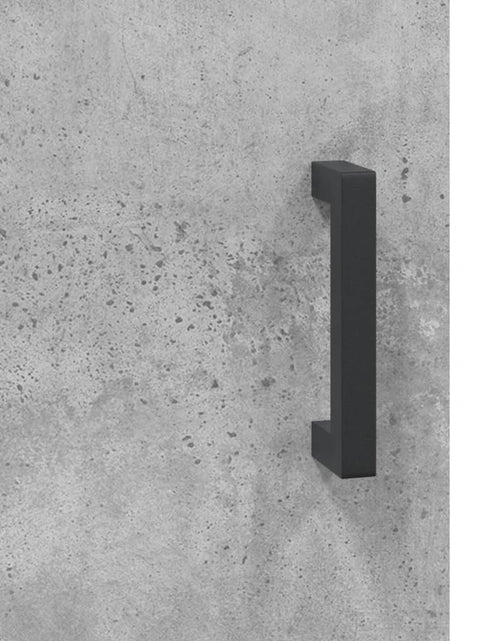 Загрузите изображение в средство просмотра галереи, Dulap montat pe perete, gri beton, 34,5x34x90 cm Lando - Lando
