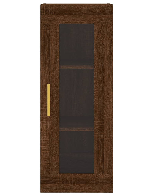 Încărcați imaginea în vizualizatorul Galerie, Dulap montat pe perete, stejar maro, 34,5x34x90 cm Lando - Lando

