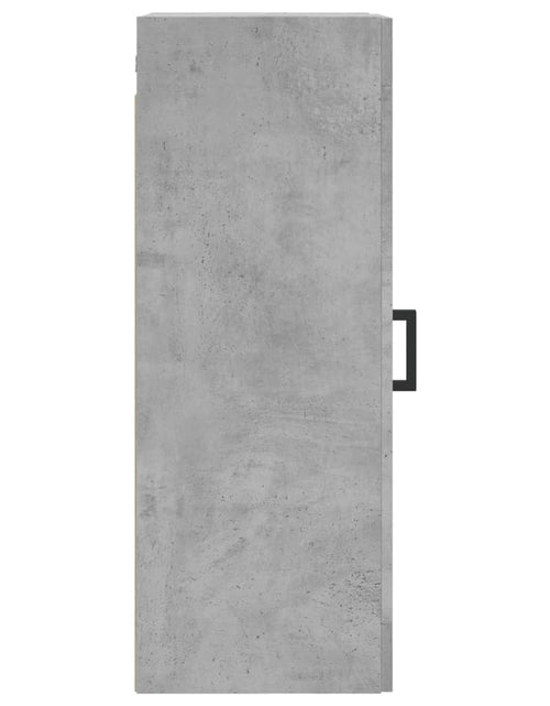 Încărcați imaginea în vizualizatorul Galerie, Dulap montat pe perete, gri beton, 34,5x34x90 cm Lando - Lando
