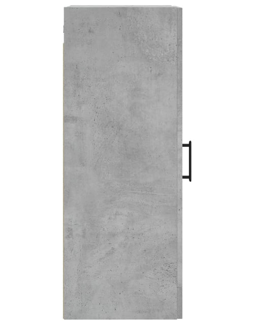 Încărcați imaginea în vizualizatorul Galerie, Dulap montat pe perete, gri beton, 34,5x34x90 cm Lando - Lando
