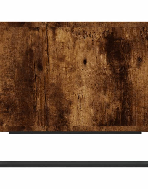 Încărcați imaginea în vizualizatorul Galerie, Măsuță de cafea, stejar fumuriu, 60x50x40 cm, lemn prelucrat Lando - Lando
