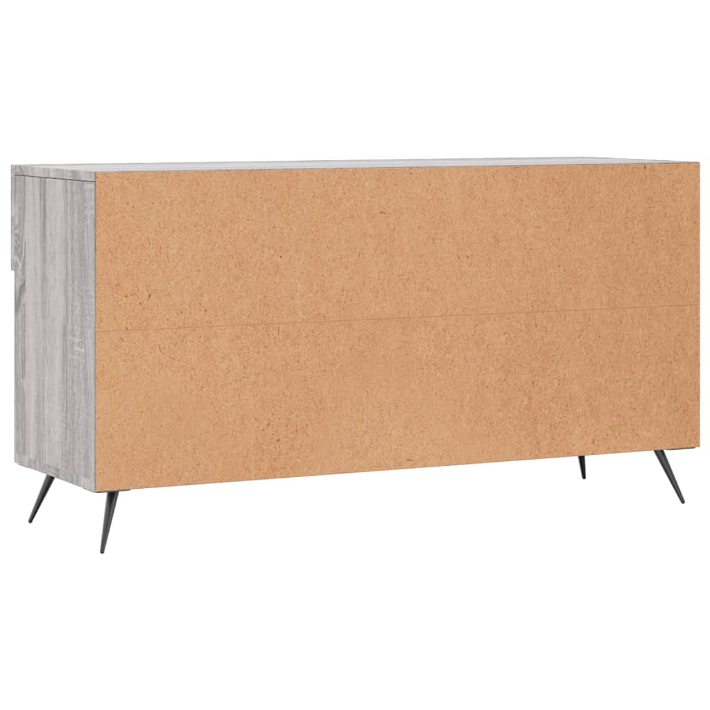 Bancă de pantofi, gri sonoma, 102x35x55 cm, lemn prelucrat - Lando