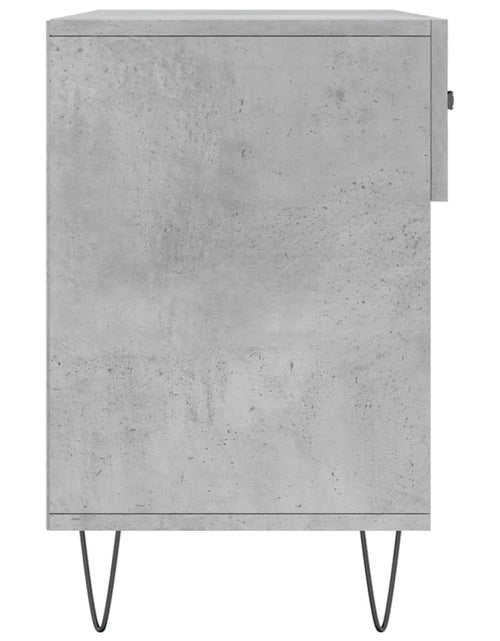 Încărcați imaginea în vizualizatorul Galerie, Bancheta pantofar, gri beton, 102x35x55 cm, lemn prelucrat - Lando
