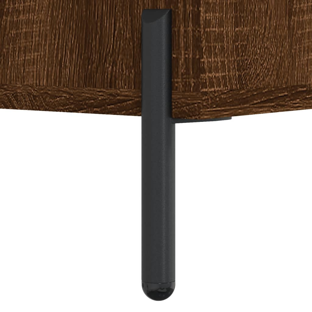 Bancă de pantofi, stejar maro, 102x35x55 cm, lemn prelucrat Lando - Lando