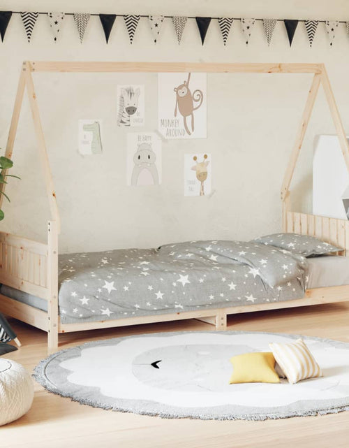 Загрузите изображение в средство просмотра галереи, Cadru de pat pentru copii, 80x200 cm, lemn masiv de pin - Lando
