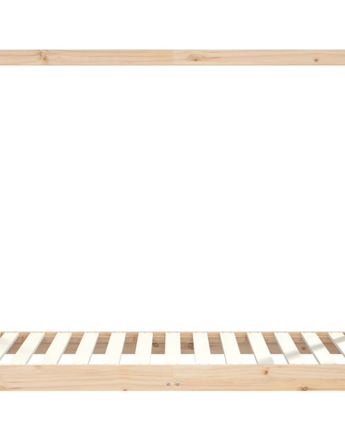 Загрузите изображение в средство просмотра галереи, Cadru de pat pentru copii, 70x140 cm, lemn masiv de pin - Lando
