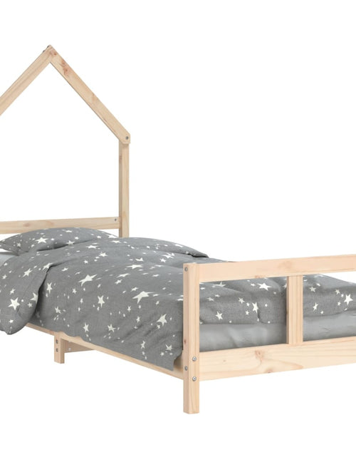 Загрузите изображение в средство просмотра галереи, Cadru de pat pentru copii, 80x200 cm, lemn masiv de pin - Lando
