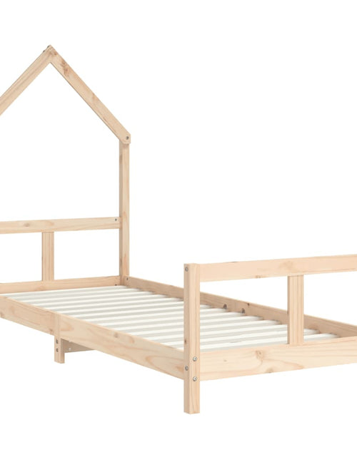 Încărcați imaginea în vizualizatorul Galerie, Cadru de pat pentru copii, 80x200 cm, lemn masiv de pin - Lando
