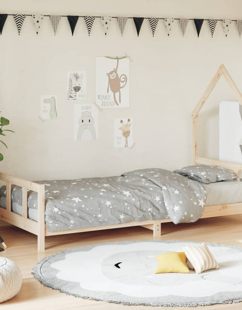 Încărcați imaginea în vizualizatorul Galerie, Cadru pat pentru copii, 90x200 cm, lemn masiv de pin
