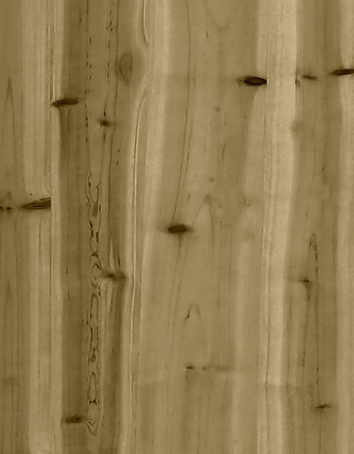 Încărcați imaginea în vizualizatorul Galerie, Bancă grădină, design gabion, 83x31,5x42 cm, lemn pin impregnat Lando - Lando
