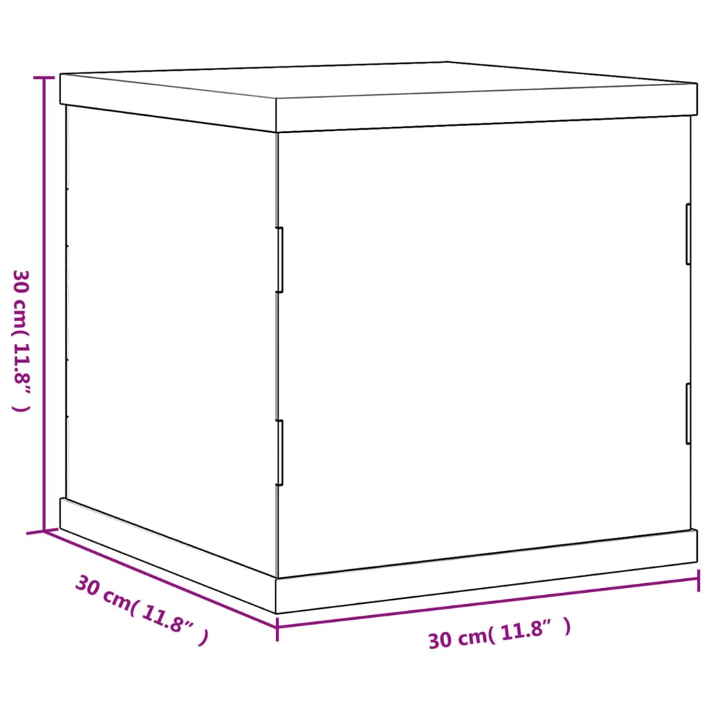 Cutie de prezentare, transparent, 30x30x30 cm, acril - Lando