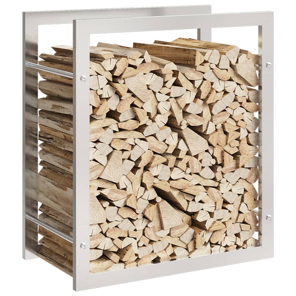 Suport pentru lemne de foc, 50x28x56 cm, oțel inoxidabil - Lando