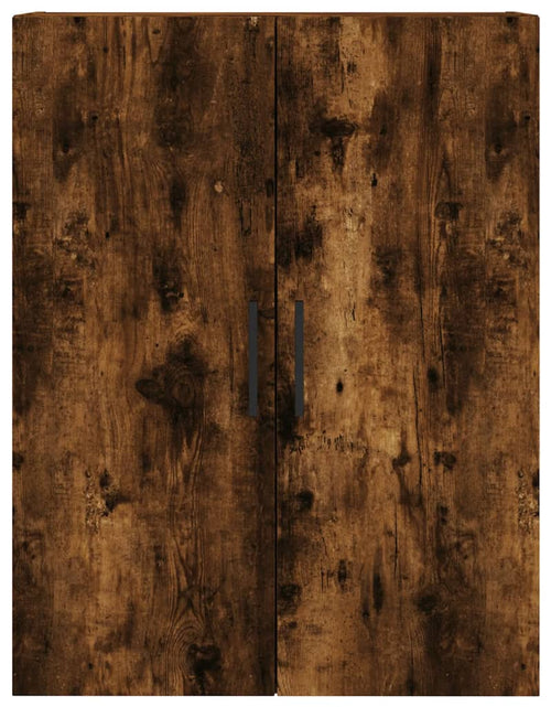 Загрузите изображение в средство просмотра галереи, Dulap înalt, stejar fumuriu, 69,5x34x180, lemn compozit - Lando
