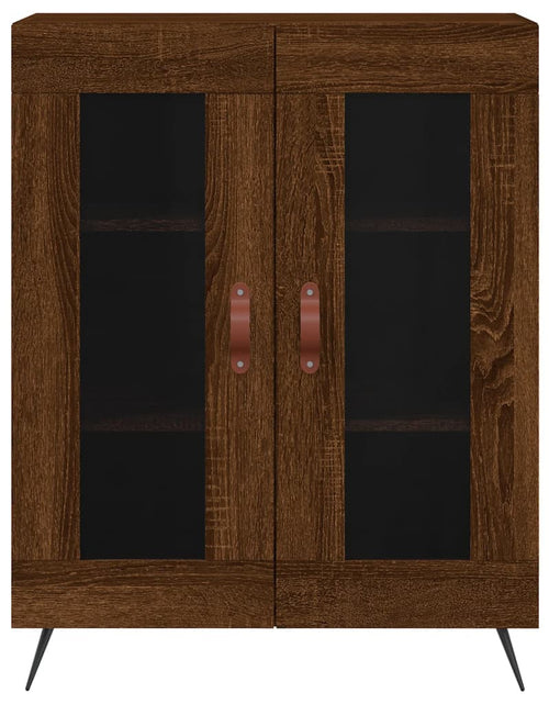 Încărcați imaginea în vizualizatorul Galerie, Dulap înalt, stejar maro, 69,5x34x180 cm, lemn compozit - Lando
