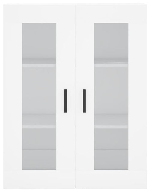 Загрузите изображение в средство просмотра галереи, Dulap înalt, alb, 69,5x34x180 cm, lemn compozit - Lando
