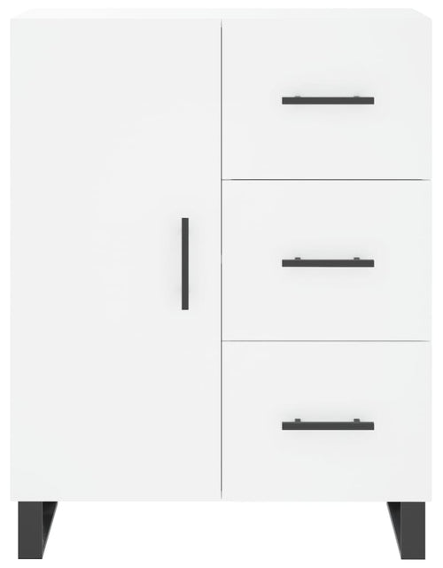 Încărcați imaginea în vizualizatorul Galerie, Dulap înalt, alb, 69,5x34x180 cm, lemn compozit - Lando
