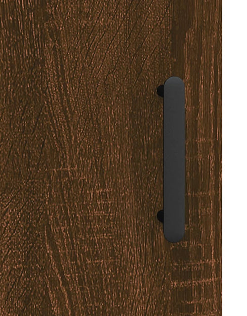 Загрузите изображение в средство просмотра галереи, Dulap înalt, stejar maro, 34,5x34x180 cm, lemn prelucrat - Lando
