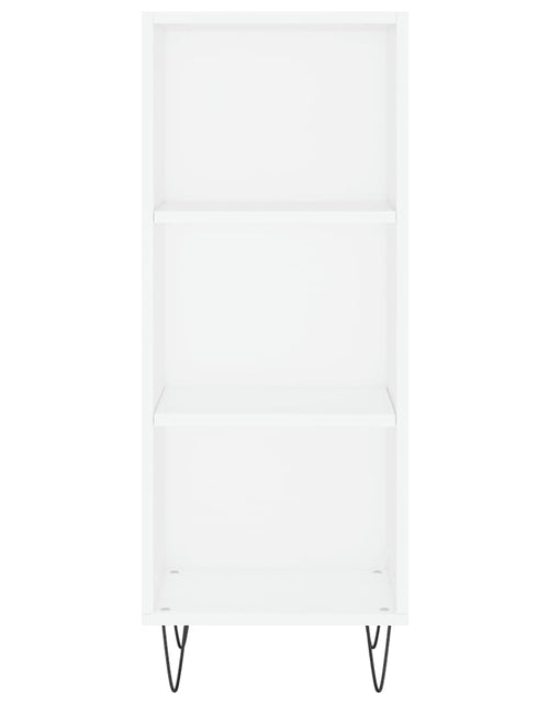Загрузите изображение в средство просмотра галереи, Dulap înalt, alb, 34,5x34x180 cm, lemn prelucrat - Lando

