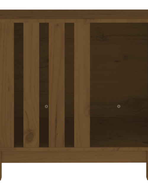 Загрузите изображение в средство просмотра галереи, Casă pentru câini, maro miere, 70x50x62 cm, lemn masiv de pin Lando - Lando
