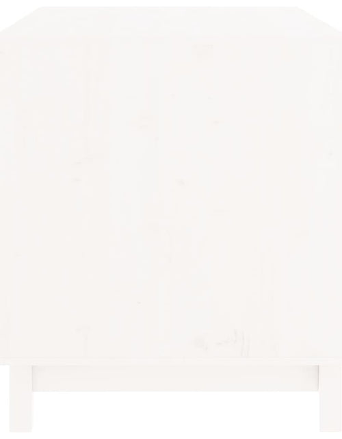 Încărcați imaginea în vizualizatorul Galerie, Casă pentru câini, alb, 90x60x67 cm, lemn masiv de pin - Lando
