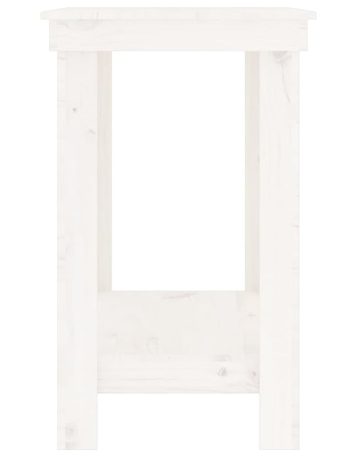 Загрузите изображение в средство просмотра галереи, Banc de lucru, alb, 80x50x80 cm, lemn masiv pin Lando - Lando
