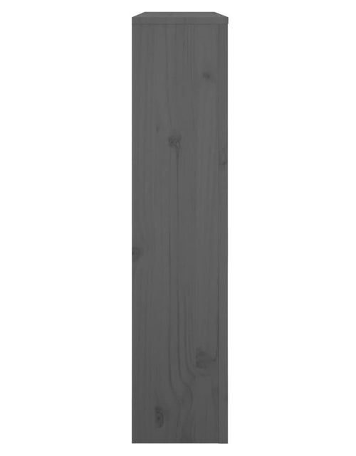 Încărcați imaginea în vizualizatorul Galerie, Mască pentru calorifer, gri, 79,5x19x84 cm, lemn masiv de pin Lando - Lando
